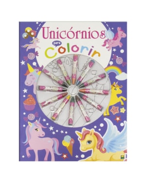 CORES EM AÇÃO! UNICÓRNIOS PARA COLORIR