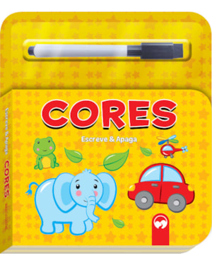 Cores: escreve e apaga