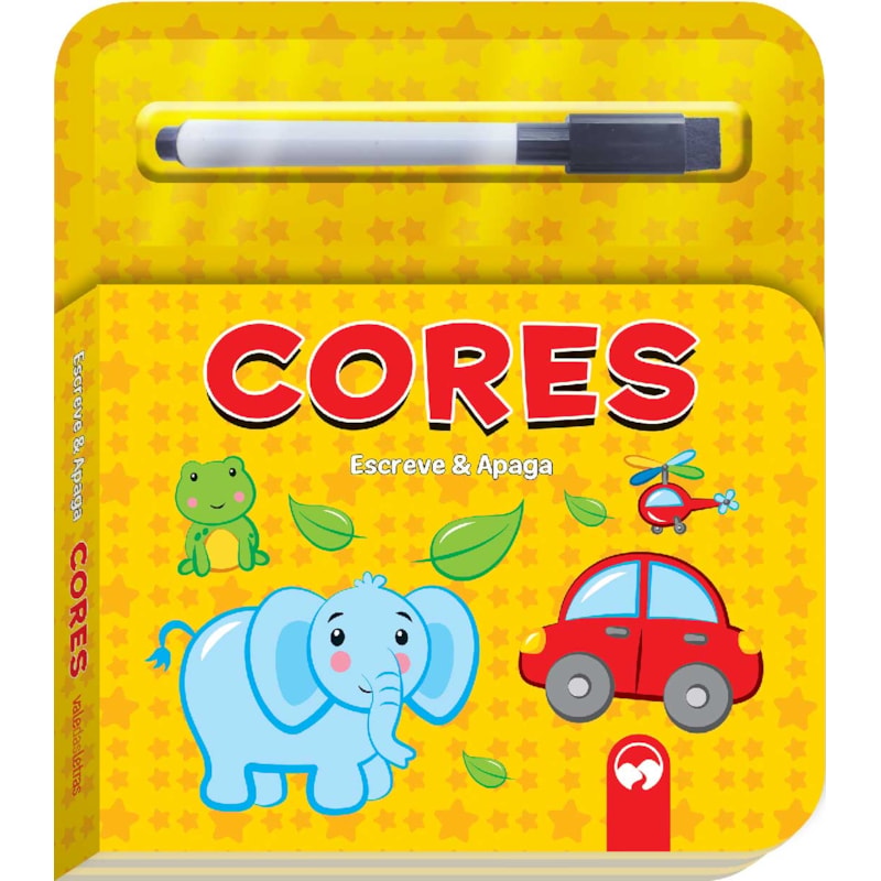 Cores: escreve e apaga