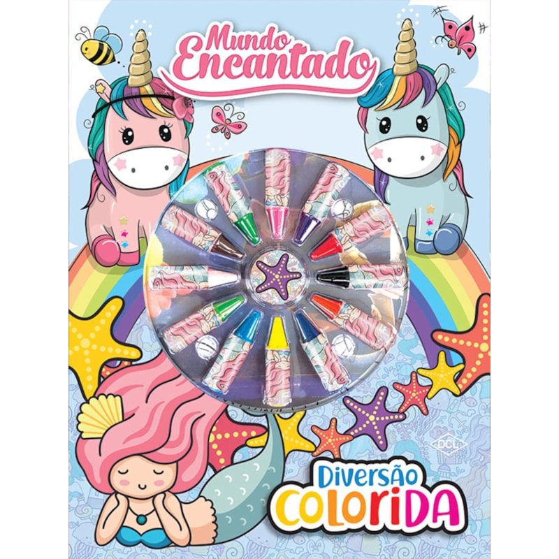 CORES - UNICÓRNIOS E SEREIAS