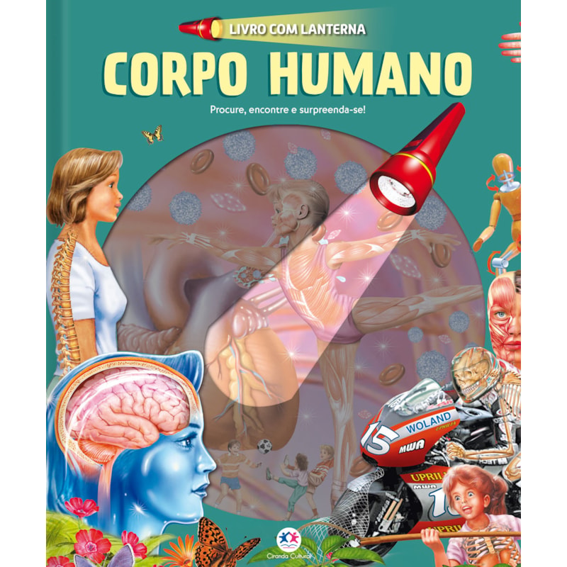 Corpo humano - Livro com lanterna