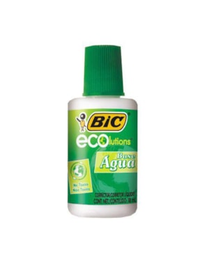 CORRETIVO BIC LIQUIDO BASE DE AGUA ECOLUTIONS 18 ML