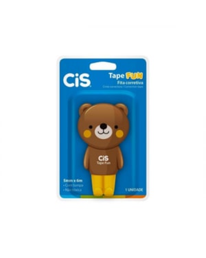 CORRETIVO CIS FITA TAPE FUN URSINHO 5MMX6M