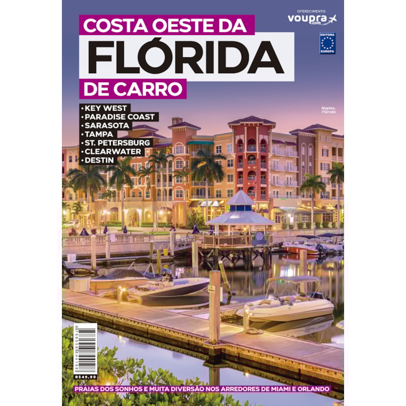 COSTA OESTE DA FLÓRIDA DE CARRO 2023