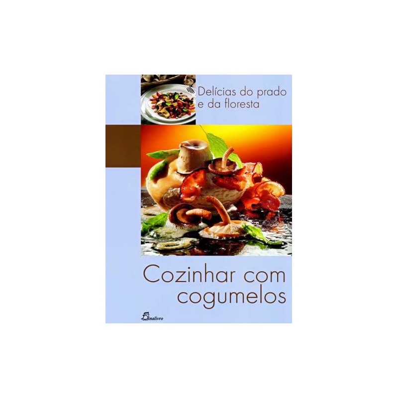 Cozinhar com cogumelos-delícias do prato e da floresta