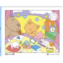 COZY AND CUTE - LIVRO DE COLORIR