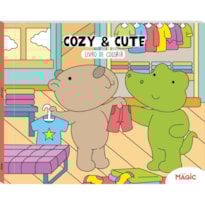 COZY AND CUTE - LIVRO DE COLORIR