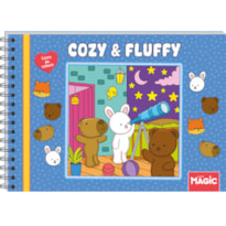 COZY AND FLUFFY BLUISH - LIVRO DE COLORIR
