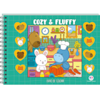 COZY AND FLUFFY - LIVRO DE COLORIR - VERDE