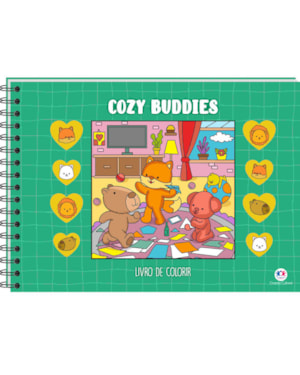 COZY BUDDIES - LIVRÃO DE COLORIR