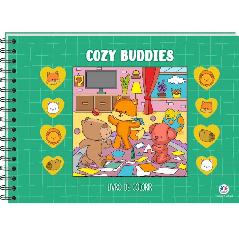 COZY BUDDIES - LIVRÃO DE COLORIR