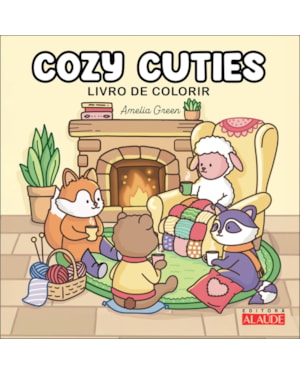 Cozy Cuties: livro de colorir