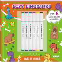 COZY DINOSAURS - PARA COLORIR