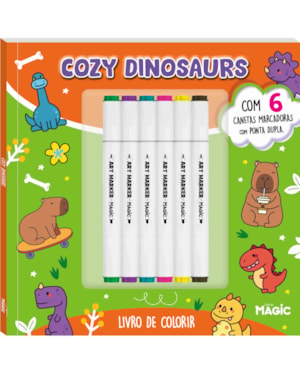 COZY DINOSAURS - PARA COLORIR