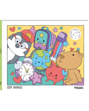 COZY DOODLES - LIVRO DE COLORIR