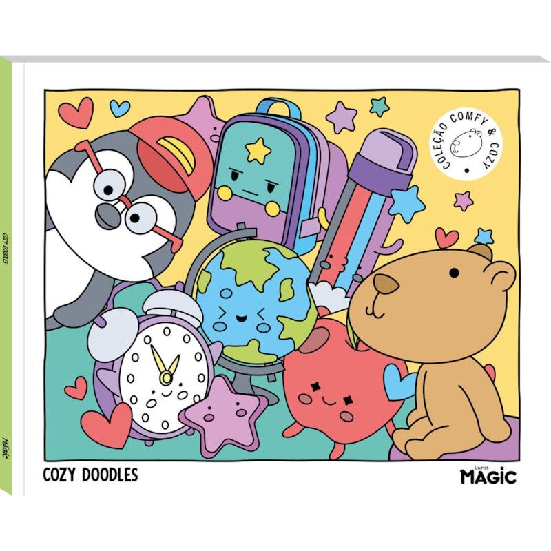 COZY DOODLES - LIVRO DE COLORIR