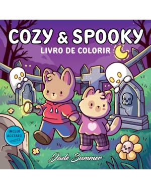 COZY & SPOOKY - LIVRO DE COLORIR