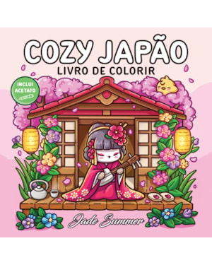 COZY JAPÃO - LIVRO DE COLORIR