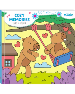 COZY MEMORIES - LIVRO DE COLORIR