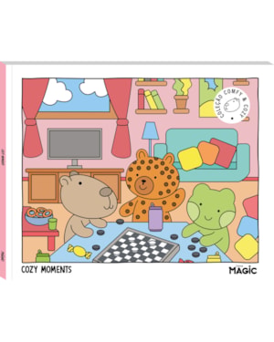 COZY MOMENTS - LIVRO DE COLORIR