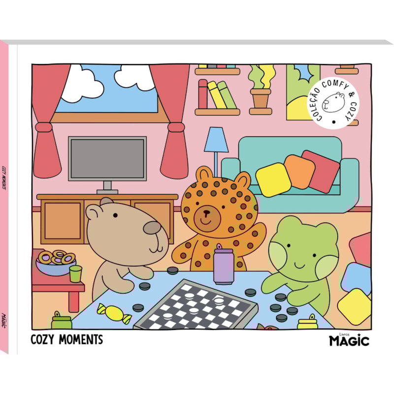 COZY MOMENTS - LIVRO DE COLORIR