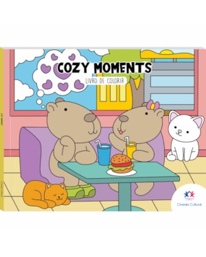 COZY MOMENTS - LIVRO DE COLORIR