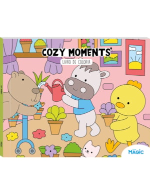 COZY MOMENTS - LIVRO DE COLORIR