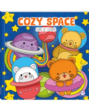 COZY SPACE - LIVRO DE COLORIR