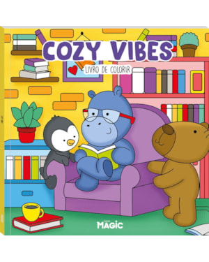 COZY VIBES - LIVRO DE COLORIR