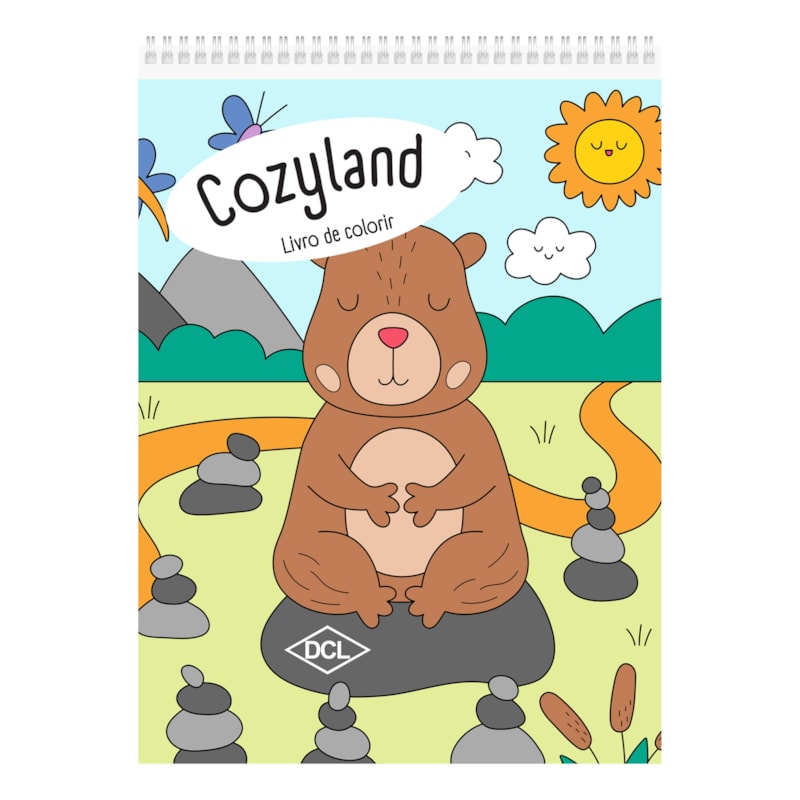 COZYLAND - LIVRO DE COLORIR - VOL 1 - CAPIVARA