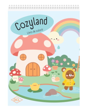 COZYLAND - LIVRO DE COLORIR - VOL 2 - URSO