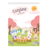 COZYLAND - LIVRO DE COLORIR - VOL 3 - COELHO