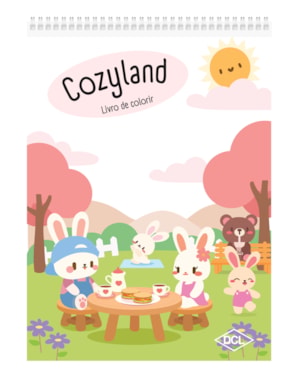 COZYLAND - LIVRO DE COLORIR - VOL 3 - COELHO