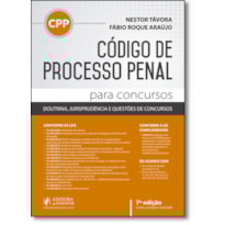 CPP CODIGO DE PROCESSO PENAL