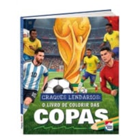 Craques Lendários: Livro de Colorir das Copas, O