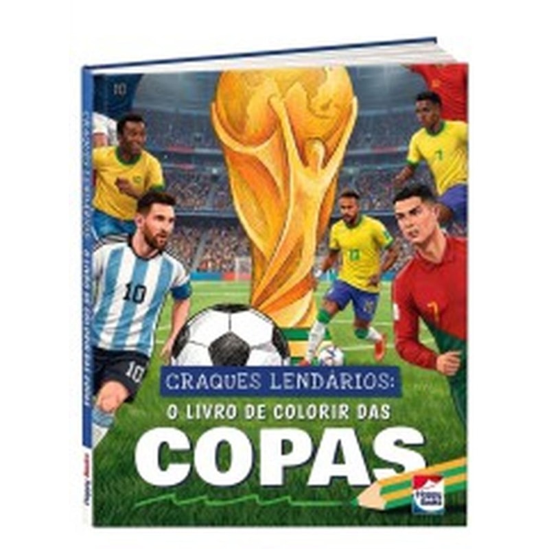 CRAQUES LENDARIOS: O LIVRO DE COLORIR DAS COPAS