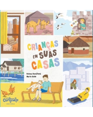 Crianças em suas casas