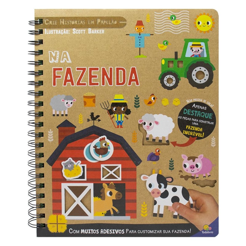 Crie Histórias em Papelão: Na Fazenda
