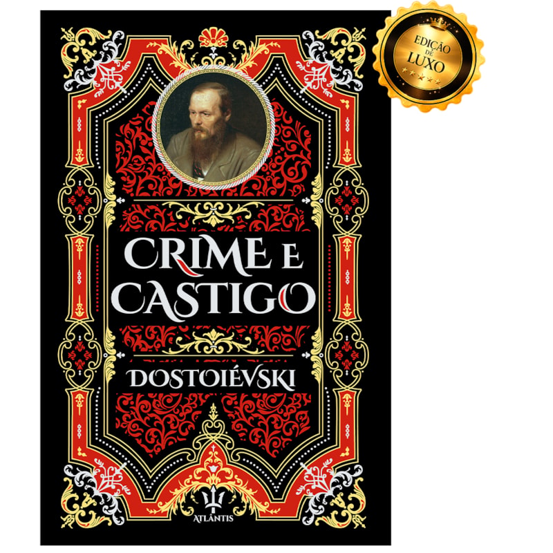 CRIME E CASTIGO - DOSTOIÉVSKI | LUXO CAPA DURA