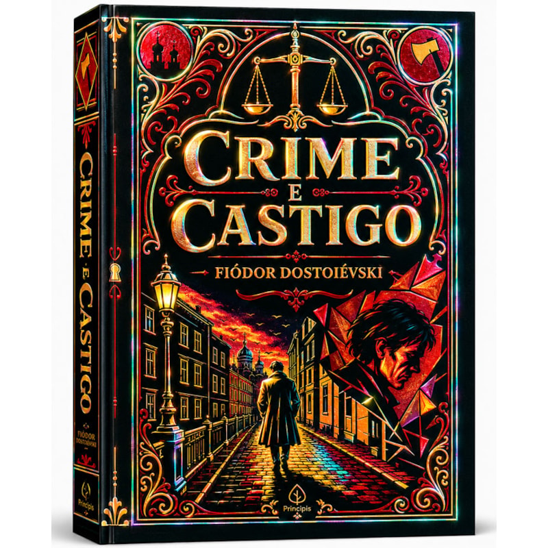 CRIME E CASTIGO - EDIÇÃO SUPREME CAPA DURA COM ALTO RELEVO