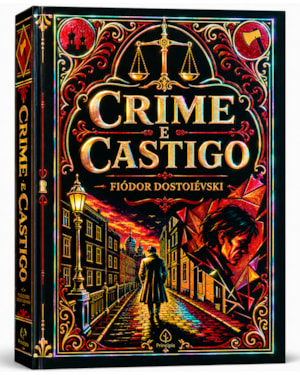 CRIME E CASTIGO - EDIÇÃO SUPREME CAPA DURA COM ALTO RELEVO