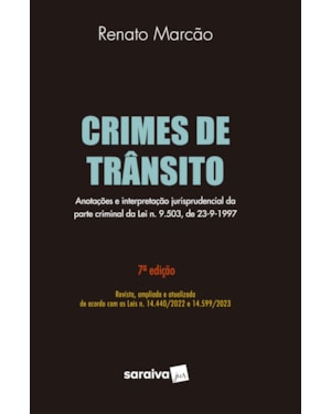 CRIMES DE TRÂNSITO - 7ª EDIÇÃO 2024