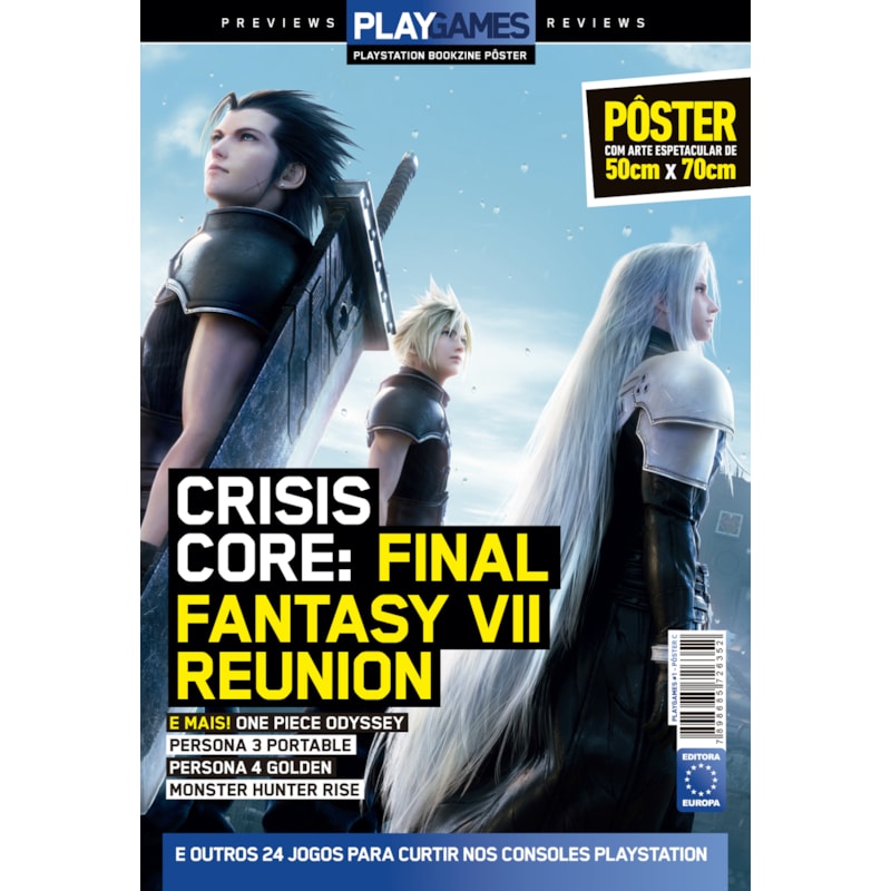 CRISIS CORE: FINAL FANTASY VII REUNION - SUPERPÔSTER PLAYGAMES
