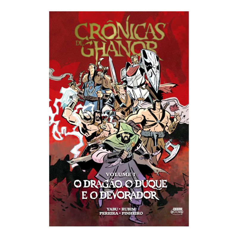 Crônicas de Ghanor Vol. 1 - O dragão, o duque e o devorador (capa dura)
