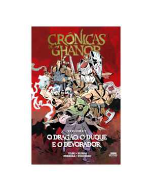 Crônicas de Ghanor Vol. 1 - O dragão, o duque e o devorador (capa dura)