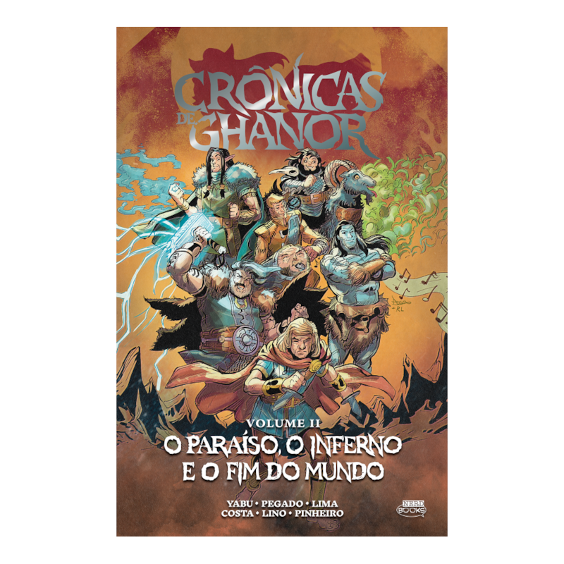 Crônicas de Ghanor Vol. 2 - O paraíso, o inferno e o fim do mundo (Capa Dura)