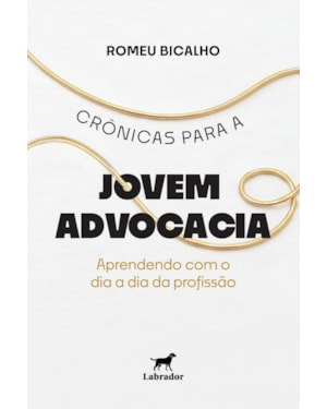 CRÔNICAS PARA A JOVEM ADVOCACIA: APRENDENDO COM O DIA A DIA DA PROFISSÃO