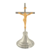 CRUCIFIXO 19CM DE ALTURA CROMO