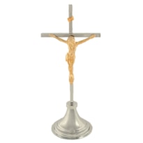 CRUCIFIXO 24CM DE ALTURA CROMO