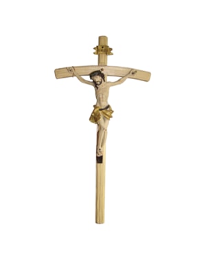CRUCIFIXO 25CM DE ALTURA RESINA TRADICIONAL